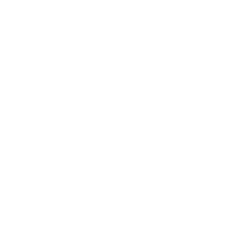 A large white quotation mark symbol on a transparent background.